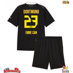 Borussia Dortmund Emre Can #23 Replica Away Stadium Kit for Kids 2026-27 Short Sleeve (+ pants)